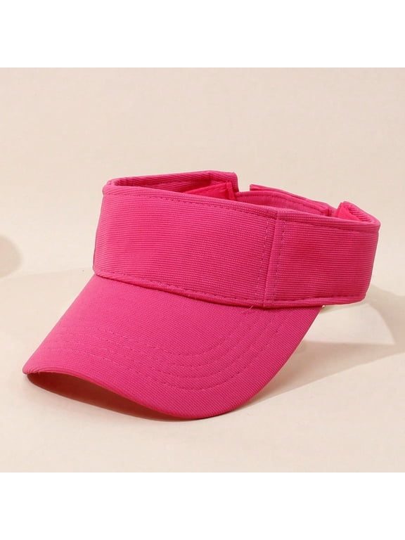 1 Piece of Sport Wear Athletic Visor Sun Sports Visor Hat Visor Adjustable Cap for Women and Men