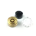 thumbnail image 1 of 1 Piece volume tone Potentiometer(POT) Knobs For Electric Guitar Bass gear switch cap, 1 of 3