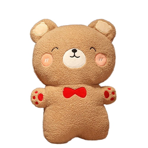 1 Pieces 19.6 Inch Bear Stuffed Animal Plush Bear Toys Soft Cute Bear Dolls and Playing Toys DecorationsBrown