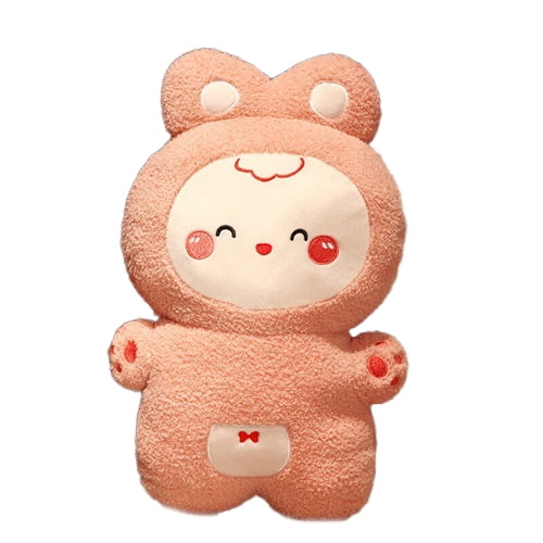 1 Pieces 19.6 Inch Rabbit Stuffed Animal Plush Bunny Toys Soft Cute Bunny Dolls and Playing Toys Decorations,Pink