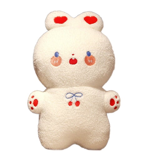 1 Pieces 19.6 Inch Rabbit Stuffed Animal Plush Bunny Toys Soft Cute Bunny Dolls and Playing Toys Decorations，White