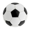 thumbnail image 1 of 1 Pieces Black White Soccer Ball Size Playing Football Training Equipment, 1 of 6
