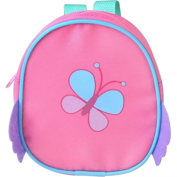 AlevRam 1 Piece Zipper Backpack for 18 Inch Dolls Cute Mini Doll Accessory Bag for Girl or Boy Dolls Doll Clothes Storage Purse