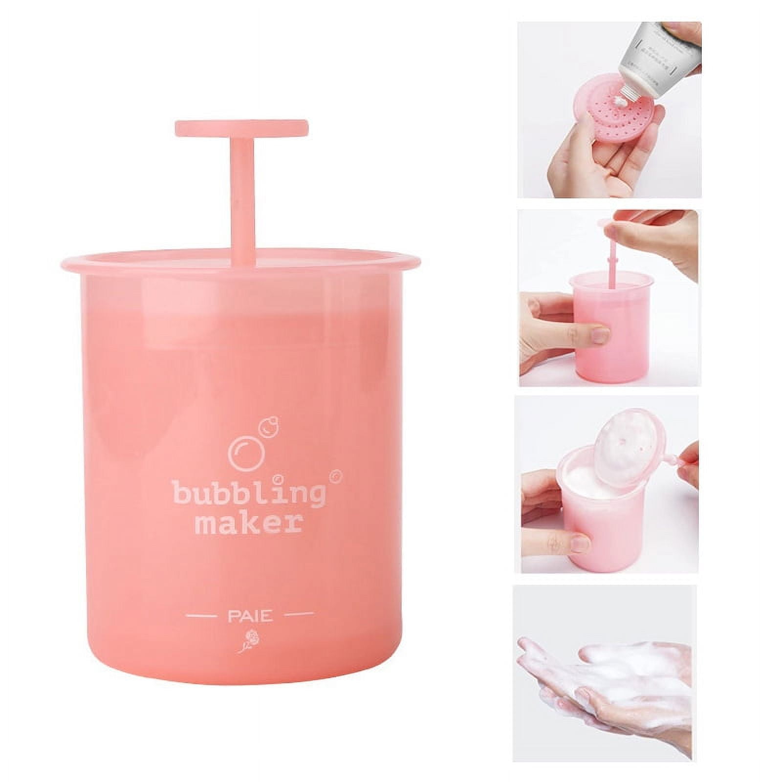 1 Pcs Face Foam Maker Travel Cleanser Face Wash Foamer Convenient Facial Skincare Whip Maker Household Quick Facial Cleansing Tool Lightweight Facial