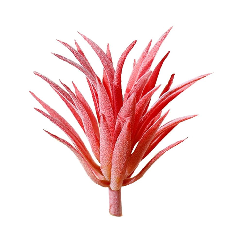 1 Pieces Realistic Artificial Faux Succulent Yucca Vera Greenhouse Small Plants Unpotted for ...