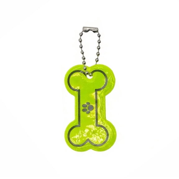 1 Pieces Reflective Pet Pendant, 360° Glow-in-the-Dark Silicone Tag for Collars, Ensures Visibility for Cats & Dogs on Evening Adventures.