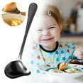 thumbnail image 1 of 1 Pieces Small Drizzle Spoon Stainless Saucier Soup Spoon For Spooning Gravies And, 1 of 9