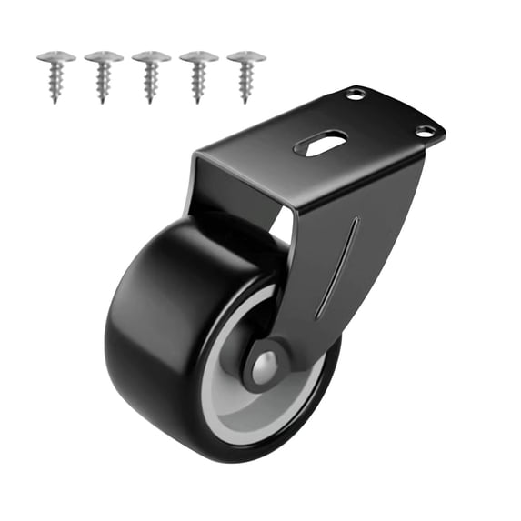1 Pieces Small Gate Wheel Anti-Sag Door Bottom Support Wheels 2 inch Vertical/Bottom Mounting Furniture fix Rollers