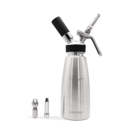 1 Pint Stainless Steel Whipped Cream Dispenser