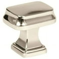 thumbnail image 1 of Amerock Revitalize 1-1/4 in (32 mm) Length Polished Nickel Cabinet Knob, 1 of 7