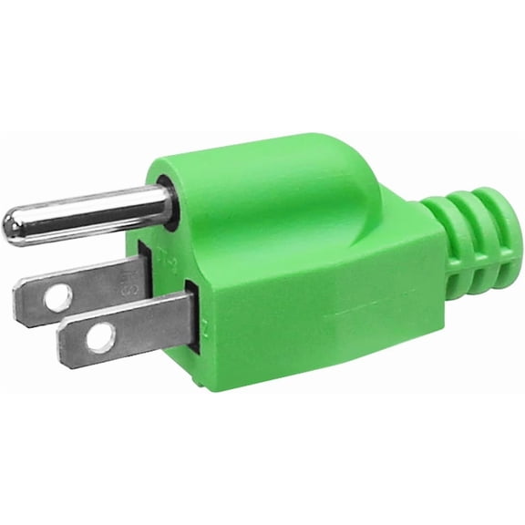 1 Pk Neutral Ground Bonding Plug for Generator, Green