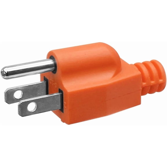 1 Pk Neutral Ground Bonding Plug for Generator, Orange