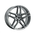 thumbnail image 1 of 1 Platinum 17x8 5X4.50 +40 464GN Lotus Gloss Gun Metal Grey Wheel Rim, 1 of 2