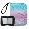 thumbnail image 1 of 1 Pocket Trading Card Binder for 80 Cards, Rainbow Pattern, 1 of 5