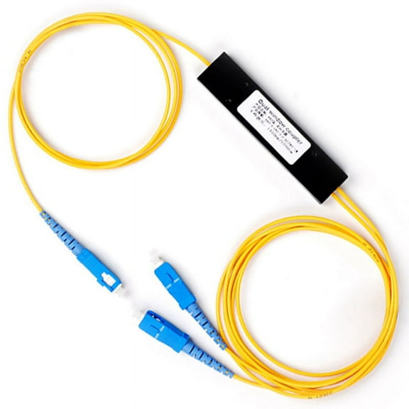 1 Point 2 Taper Fiber Optic Splitter Splice Box SC Port FTTH Home Cold Connection