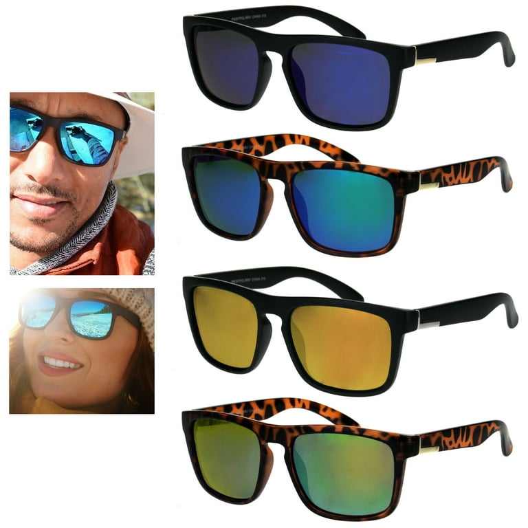 Polarized Mirror Sunglasses Men, Polarized Glasses