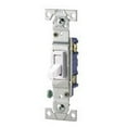 thumbnail image 1 of 1-Pole White Lighted Toggle Switch, 1 of 1