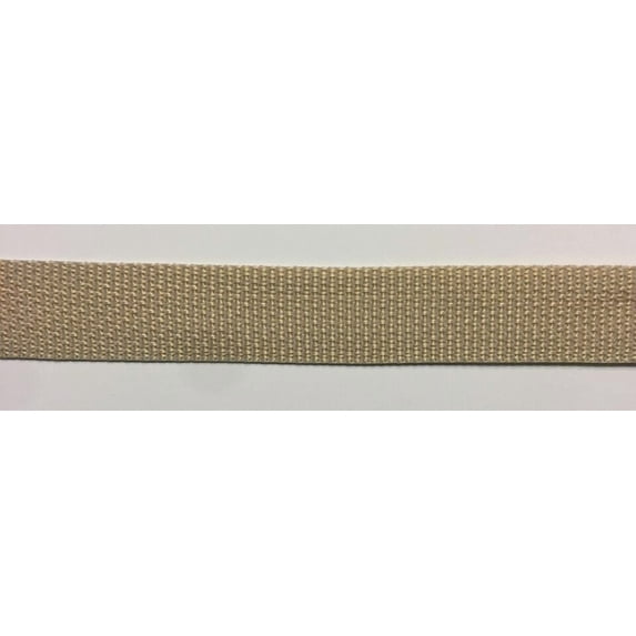 1" Poly Webbing - 20 Continuous Yards - MANY COLORS AVAILABLE