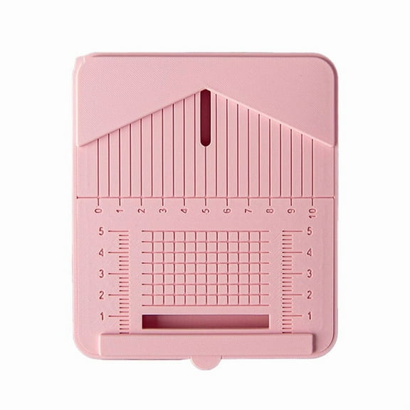 1 * Polymer Clay Earring Drill Guide-Pink