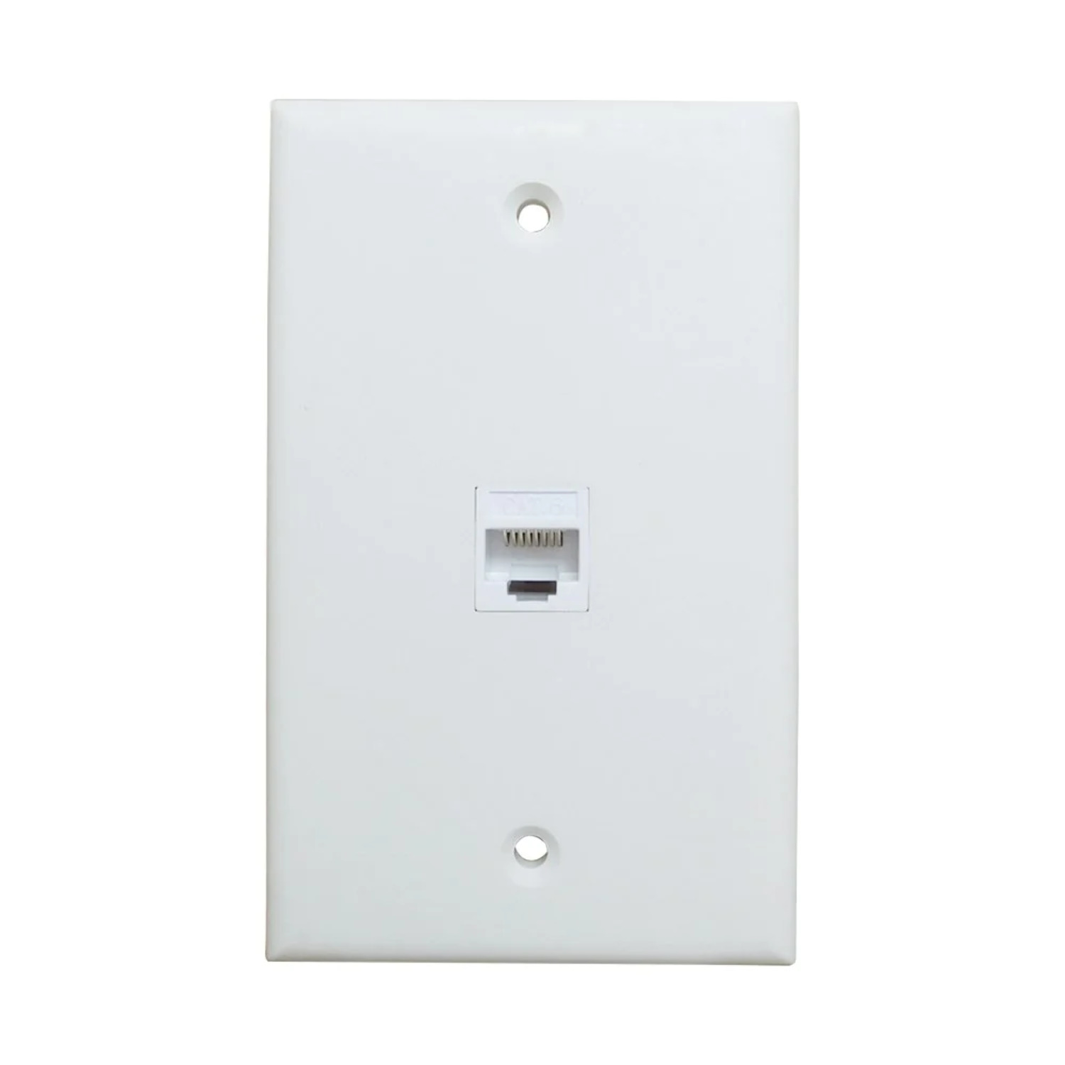1 Port Wall Plate ESYLink Single Gang Cat6 RJ45