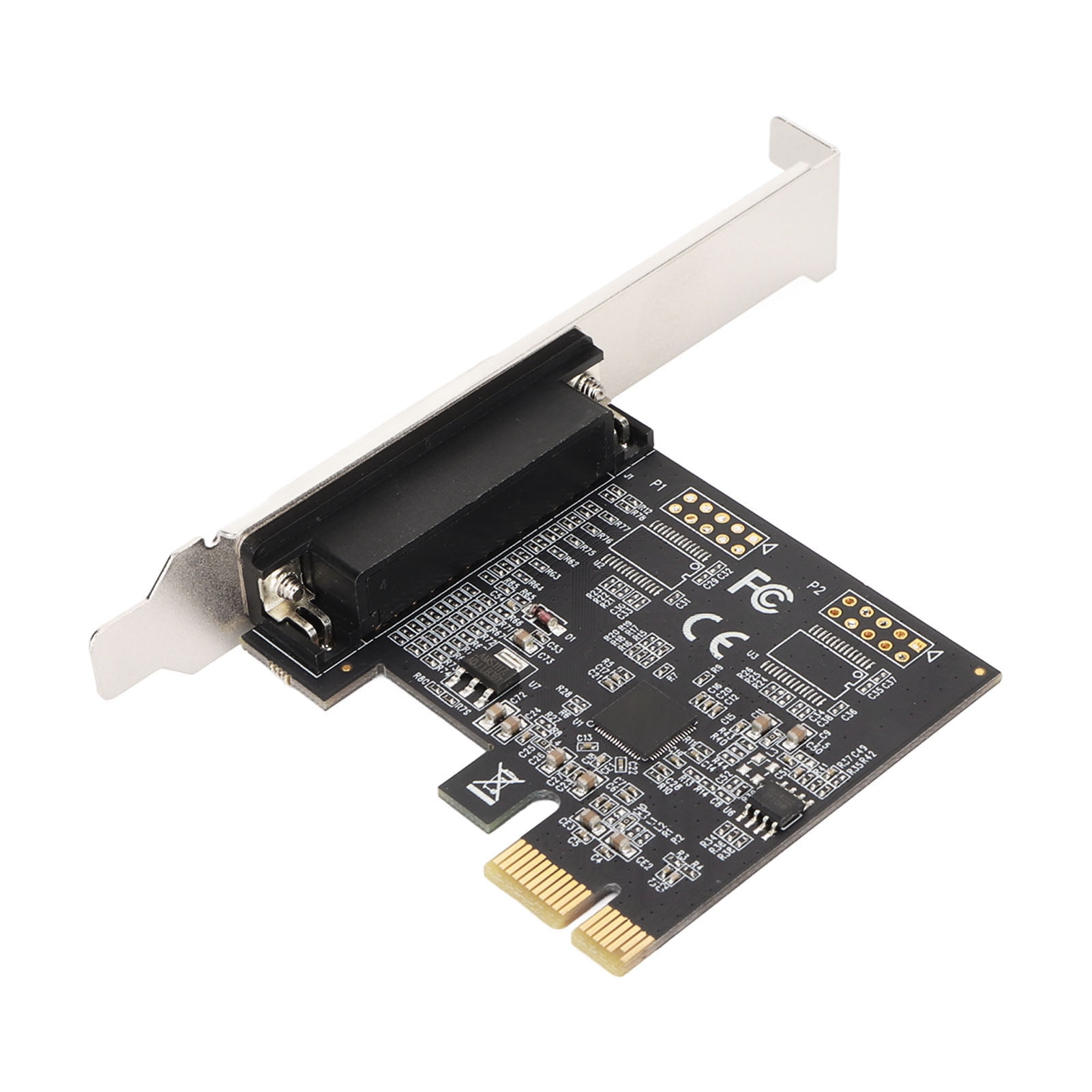 1 Port PCI Express Parallel Card IEEE 1284 DB25 PCIE Parallel Card ECP Mode Desktop Expansion