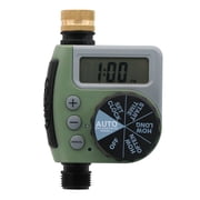 Orbit 1-Port Single Dial Hose Brass Swivel Outdoor Hose Faucet Timer