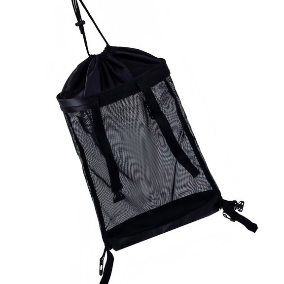 1. Portable Cart Bag with Backside Extension & Drawstring, Large Capacity for Balls & Groceries