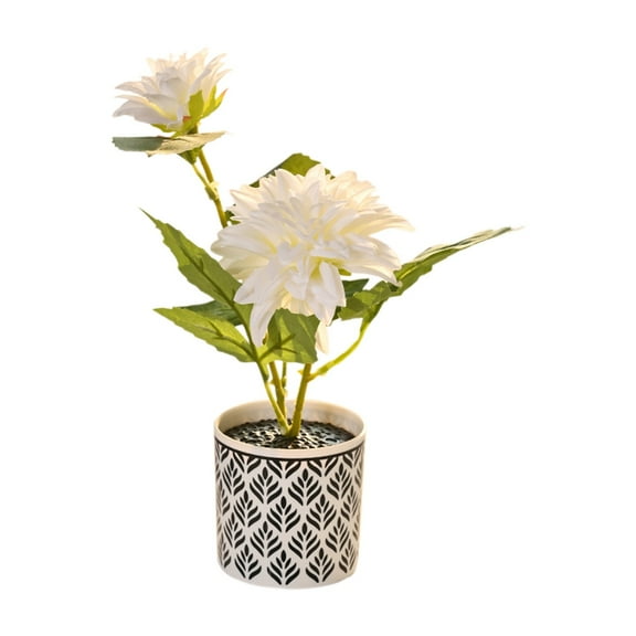 1 Potted Plant - Two Small Bonsai Living Room Decoration Desk Desk Home Simulation Flower Decoration