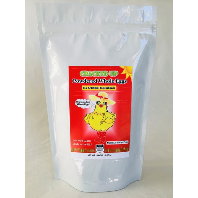 1 Pound (16 oz) Whole Powdered Eggs, WHY PAY MORE? Freshest Eggs, Fast Priority Shipping, Makes