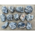 thumbnail image 1 of 1 Pound Blue Calcite Rough, Natural Blue Calcite Stones - Raw Blue Calcite Rock for Decor, Tumbling, Cabbing, Polishing, Fountain Rocks, Wicca, and Reiki (Blue Calcite), 1 of 9