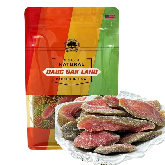1 Pound Dried Guava Slices, Soft & Chewy Tropical Fruit Snack, Naturally Sweet Guava Flavor, Tender Dried Fruit Slices for Home, Travel & Office