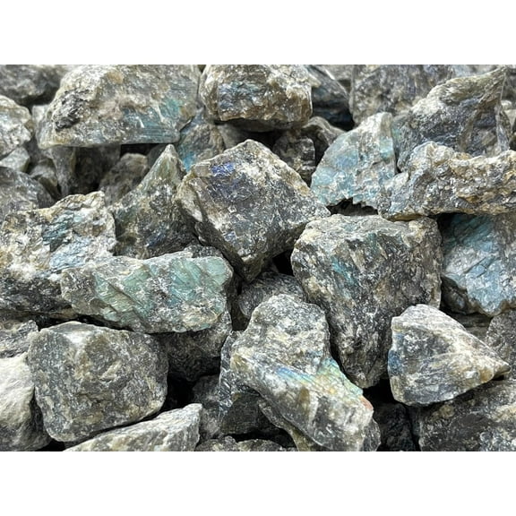 1 Pound Raw Labradorite - Natural Labradorite Stone, Natural Rough Labradorite, Labradorite Rough, Labradorite Rocks (Labradorite)