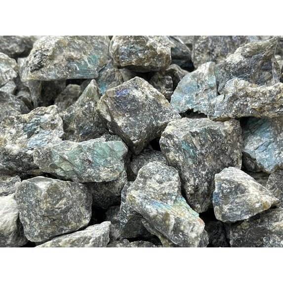 1 Pound Raw Labradorite - Natural Labradorite Stone, Natural Rough Labradorite, Labradorite Rough, Labradorite Rocks (Labradorite)