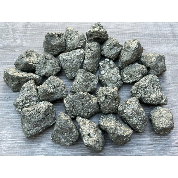 1 Pound Raw Pyrite - Natural Pyrite Stone, Natural Rough Pyrite, Pyrite Rough, Pyrite Rocks (Pyrite)