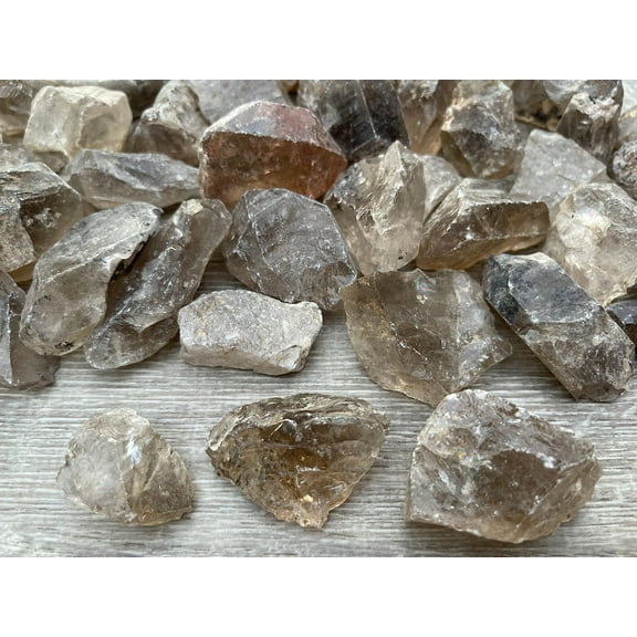 1 Pound Raw Smoky Quartz - Natural Smoky Quartz Stone, Natural Rough Smoky Quartz, Smoky Quartz Rough, Smoky Quartz Rocks (Smoky Quartz)