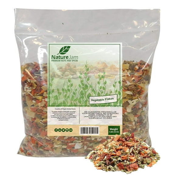 1 Pound-Vegetable Soup Blend Dried Dehydrated mixed Vegetable-Strong flavor-Make Ramen Noodle Soup