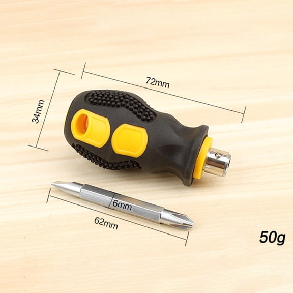 1 Precision Screwdriver Mini Short Handle Screwdriver Portable Multifunctional