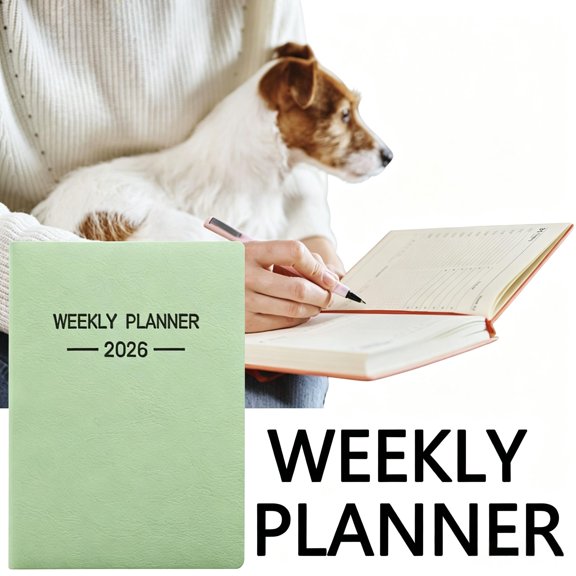 Under 1$ Product! 2026 A7 Weekly Planner, Mini Pocket Organizer Notebook, 64 Sheets/128 Pages, Portable Daily Schedule Journal, Compact Travel Diary for Home, Work & Daily Planning