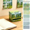 thumbnail image 1 of Under 1$ Product! Pull-Out Sticky Notes Dispenser Box, 105 Sheets Multi-Color Self-Adhesive Memo Pads, Portable Reminder Note Paper for Office Work Planning, Journaling, Daily Task Marking, 1 of 7