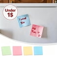 thumbnail image 1 of Under 1$ Product! Sticky Notes 3x3 Inches, Bright Colors Self-Stick Note Pads, Easy to Post for Home, Office, Notebook and Daily Life Organization, 100 Sheets/Pad, Yellow, 1 of 7