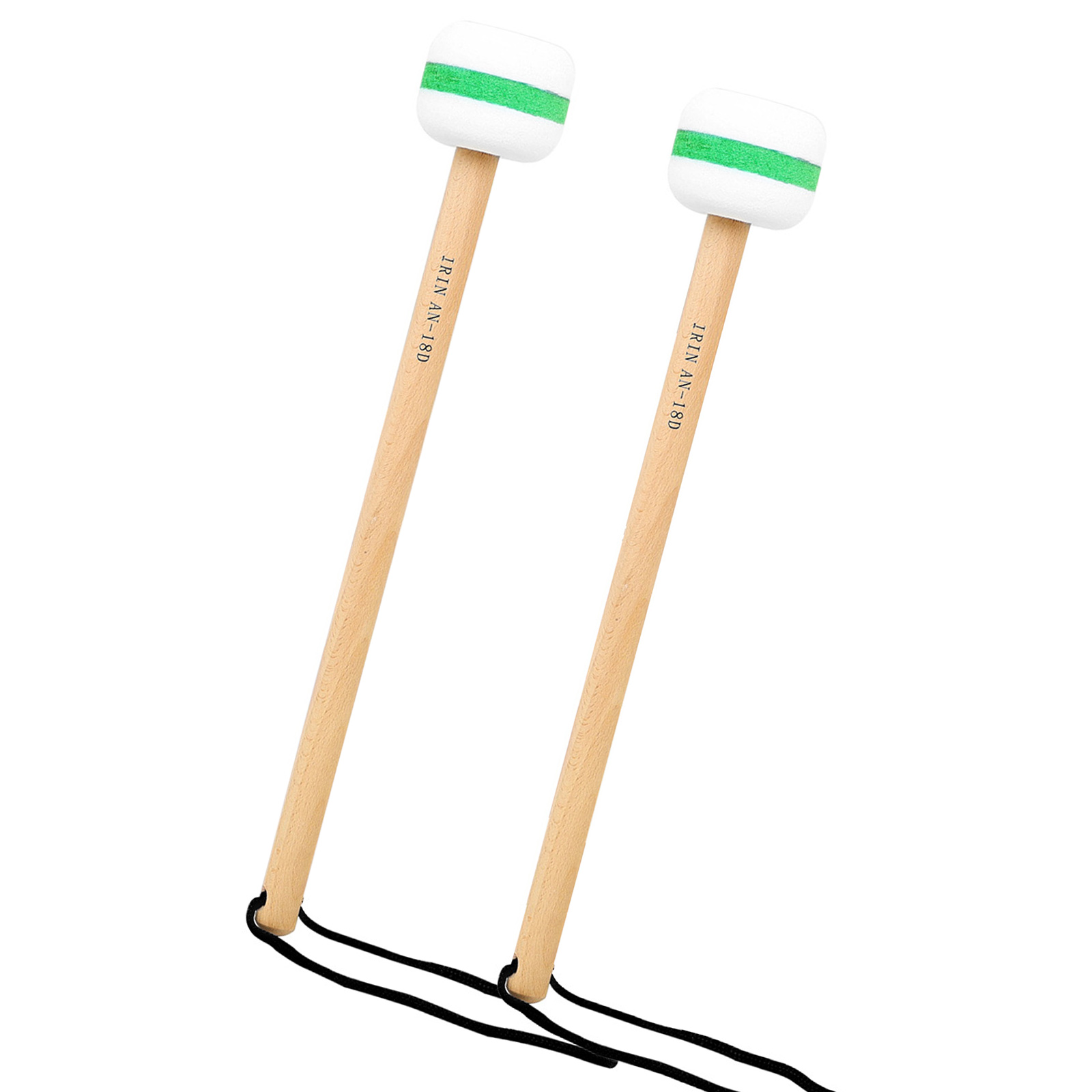 1. Professional Felt-Wood Drumsticks with Grip for Enhanced Control and Stage Durability