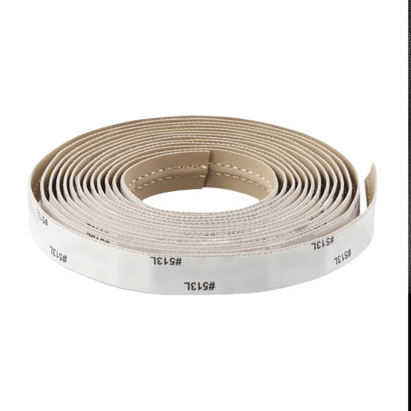 1*Pu Leather Car Molding Trim Strips Door Decorative- Diy Flexible Sticker For Door Dashboard- Sticker Car Interior Diy Strip Beige Fangkenuo