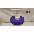 thumbnail image 1 of (1) Purple Plastic Lid & Pump Mason Jar Soap/Lotion/Condiment Dispenser/Hand Sanitizer Lid, 1 of 1