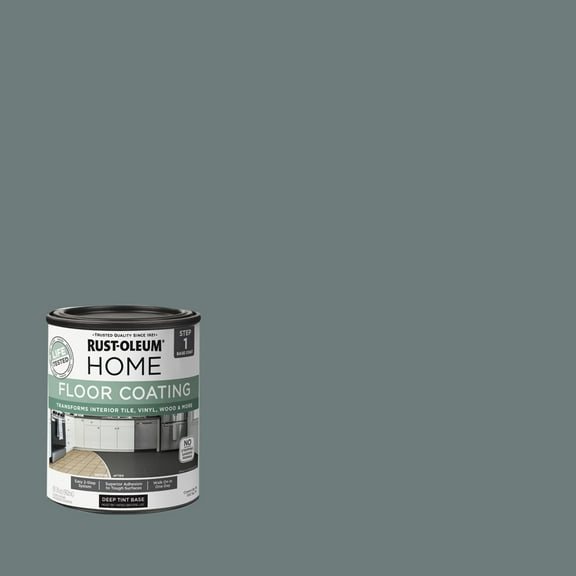 Rust-Oleum Home Juniper Interior Floor Coating Base Coat-363133T, Quart