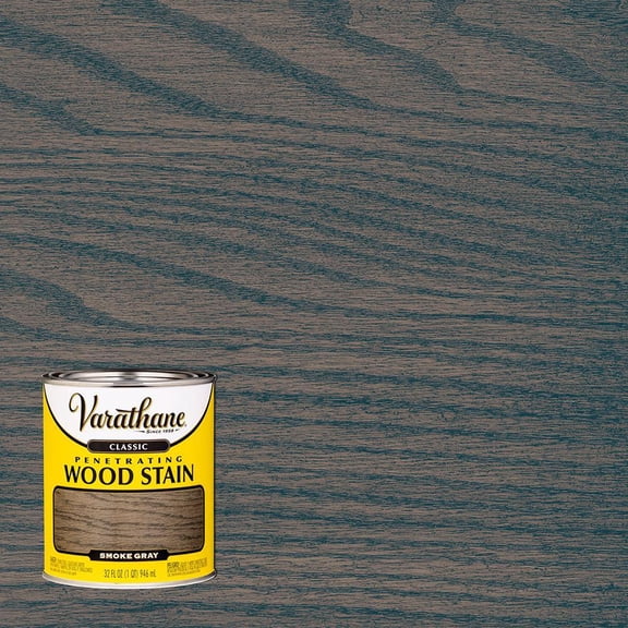 Varathane 1 qt. Smoke Gray Classic Interior Wood Stain (2-Pack) 355404
