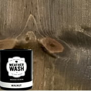 1-Qt. Walnut Interior Weatherwash Water-Based Transparent Aging Wash Wood Stain