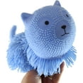 thumbnail image 1 of 1 RANDOM COLOR Shaggy Cat Large 7" Puffer Ball - Sensory Therapy Fidget Stress Balls - OT Autism SPD, 1 of 8