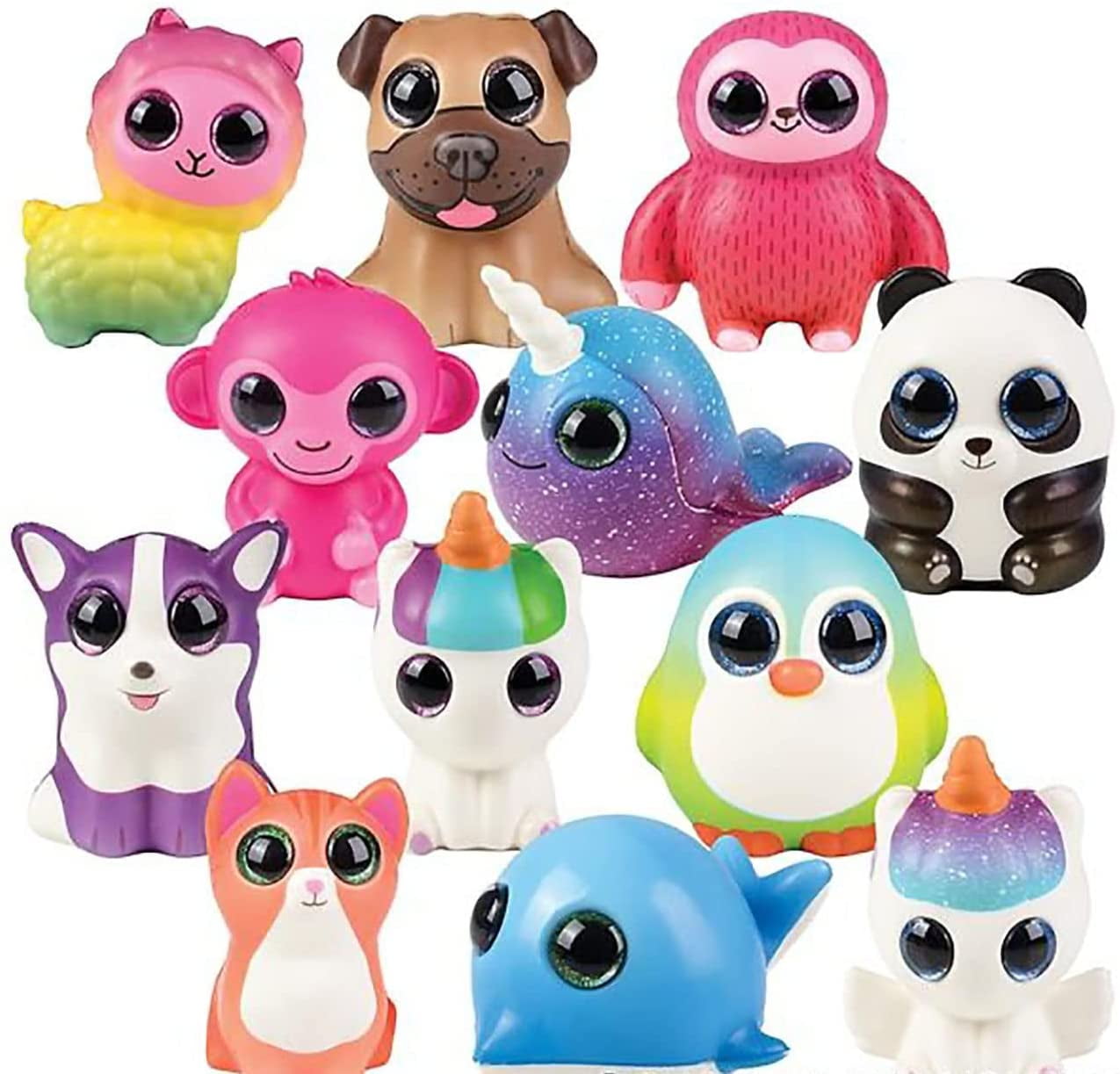 Fashion Lovely Stretch Squeeze Toy Soft Press Squishy Doll Toy Interesting  Gifts Simulation Squishy Fruit Animal Deer Panda Slow Rising Anti Stress  Toys Gifts 1pcs