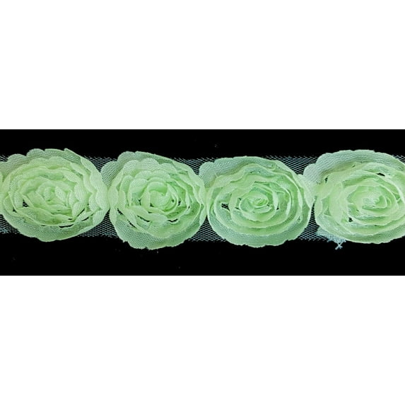 1" ROSE NETTING GRN 10YD