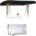 thumbnail image 1 of 1*Rainproof Canopy Cover,190T Cloth Patio Swing With 4 Reinforced Corner Pockets Outdoor Patio Swing Canopy Replacement For Swing Seat 2 3 Seater Garden Cover Clearance Sale, 1 of 9